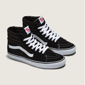 Vans Sk8-Hi Sneaker Classic Black and White - NEW!!!